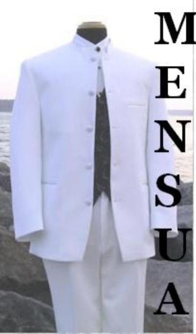 Men's White One Chest Pocket Marriage Groom Wedding Blazer