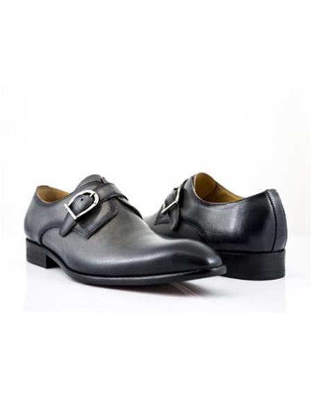 Men's White Slip On Carrucci Shoe Stitched Welt