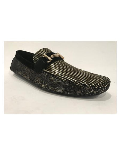 Men's Slip-On Black Shoes