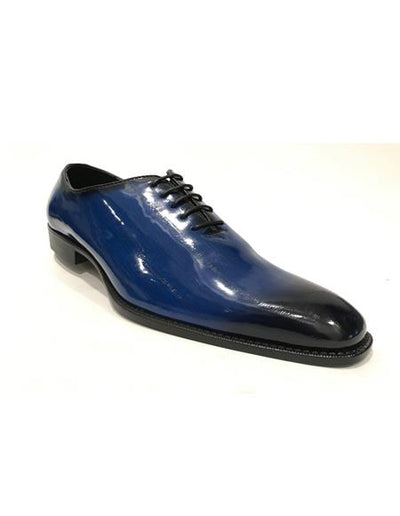 Men's Cap Toe Black Shoes
