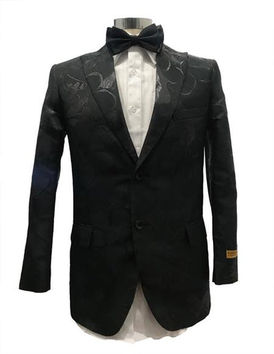 Men's Peak Label Black