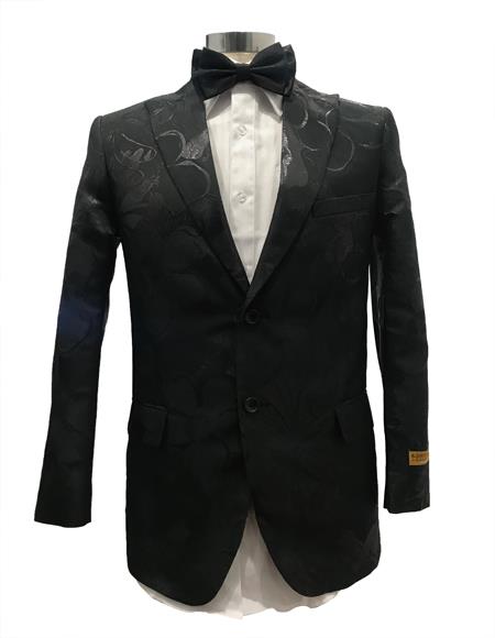 Men's Peak Label Black