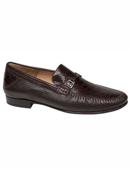 Men's Black Slip On Shoes Stylish Dress Loafer Style