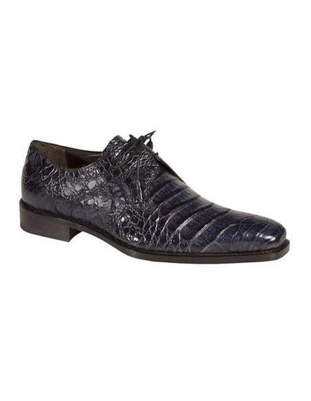 Men's Lace Up Shoe Blue