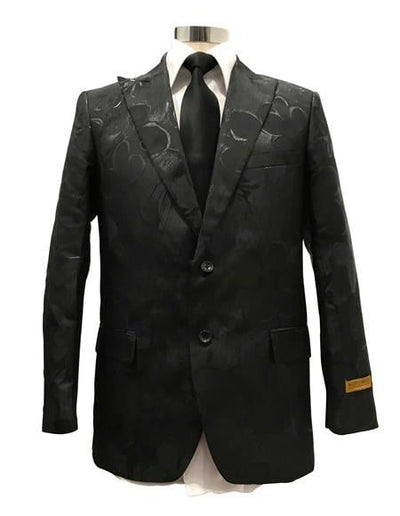 Men's Peak Label Black