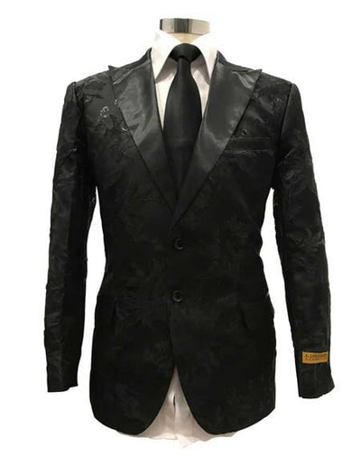 Men's Peak Label Black