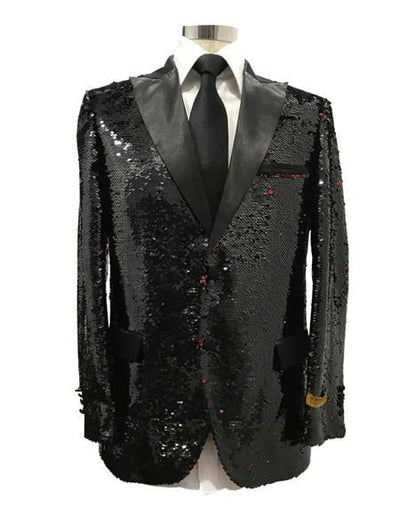 Men's Peak Label Black
