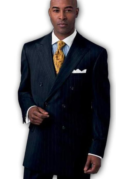 Mix and Match Suits Men's Suit Separates Wool Navy Blue Suit By Alberto Nardoni Brand