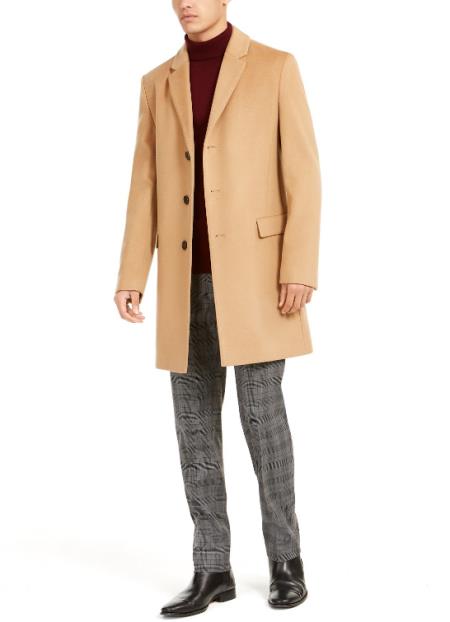 Men's Overcoat Camel