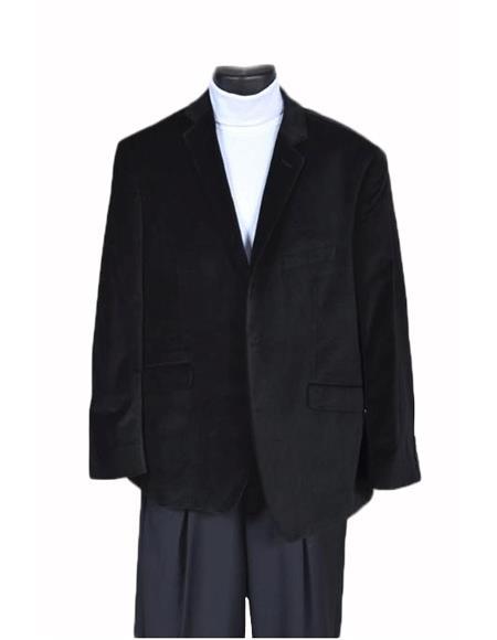 velour Men's blazer Jacket Men's - Black Kids Sizes Men's & Boys Sizes Perfect for toddler Suit wedding attire o