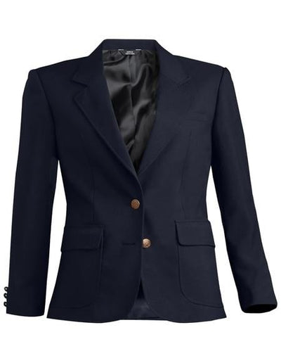Two Button Dark Navy Women Blazer