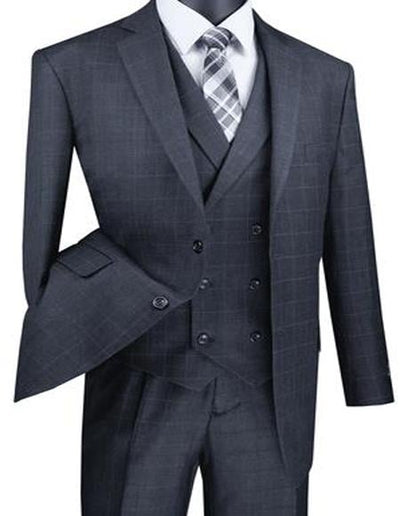 Big And Tall Solid Color Men's Plus Size Men's Suits For Big Guys