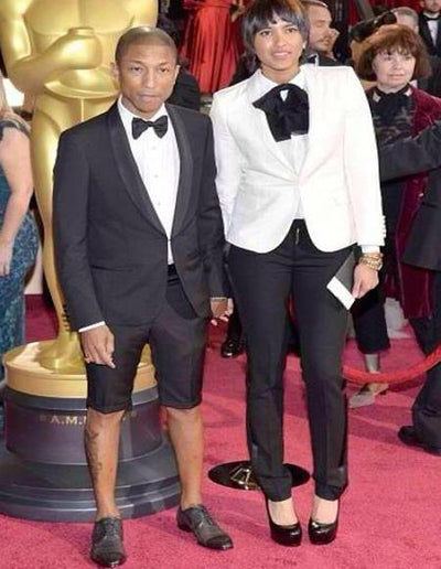 Black Tuxedo Shorts