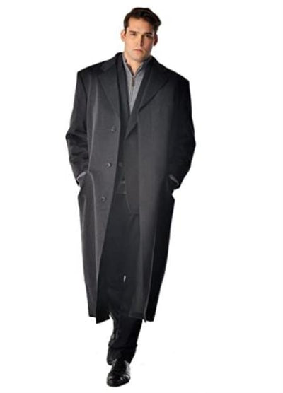 Cashmere Fabric by Alberto Nardoni Bran Cashmere Blend Full Length Men's Long Men's Dress Topcoat - Winter coat - Overcoat - Coat By Lora Piana Fabric