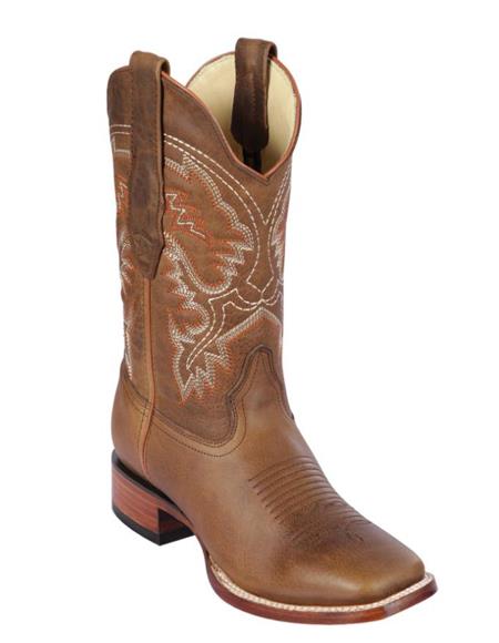Los Altos Boots Rage Men's Square Toe Boots Honey