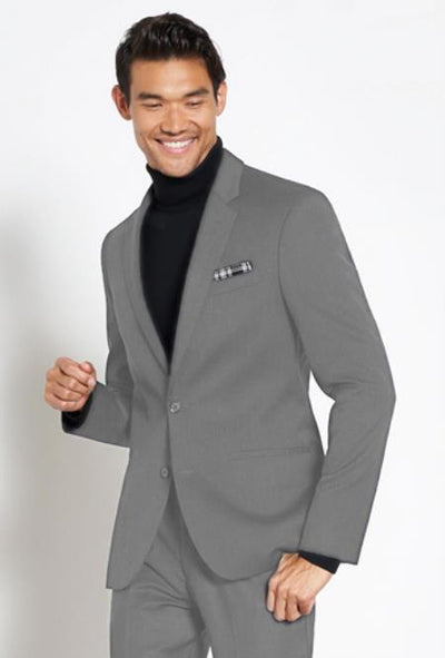 Free Turtleneck Sweater Package Medium Grey Mens Suit