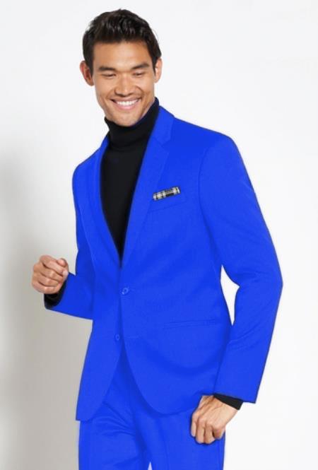 Free Turtleneck Sweater Package Sapphire Mens Suit