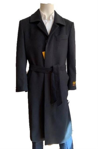 Men's Overcoat - Full Length Topcoat - Coat