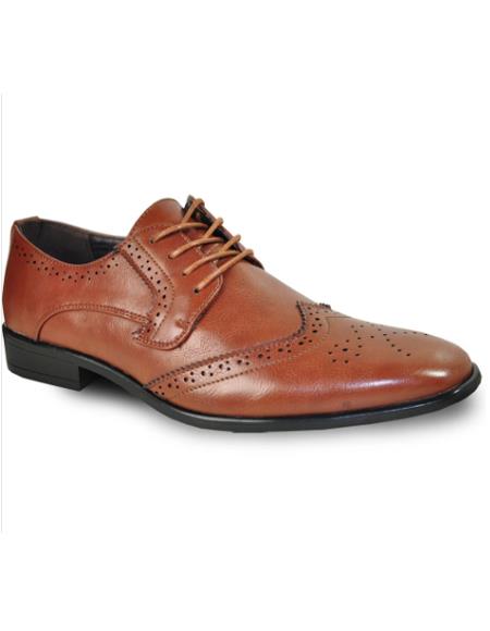 Men's Wide Width Dress Shoe Brown
