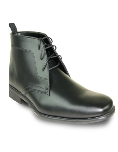 Men's Wide Width Dress Shoe Black