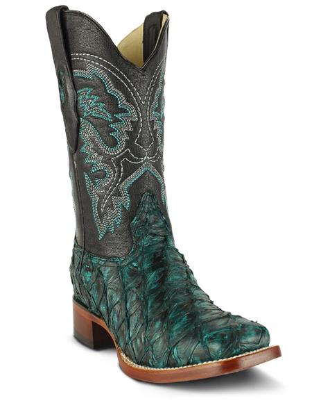 Botas De Pescado Mens Los Altos Pirarucu Boot Turquoise