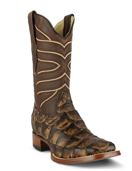 Botas De Pescado Mens Los Altos Pirarucu Boot Matte Brown