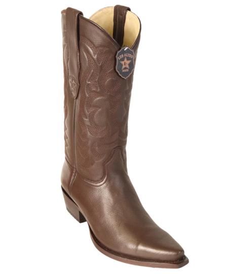 Mens Los Altos Deer Boots Brown Deerskin Boots - Deer Boots - Deer Skin Boots