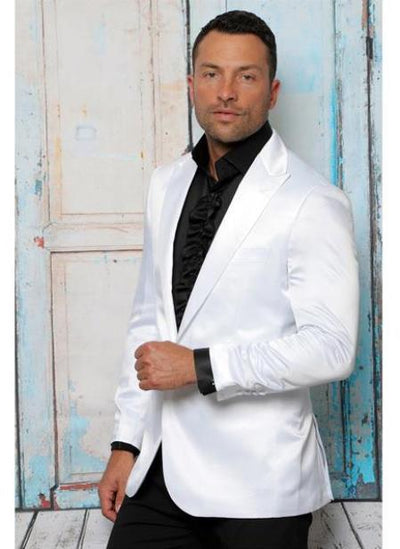 Mens Shiny Blazer