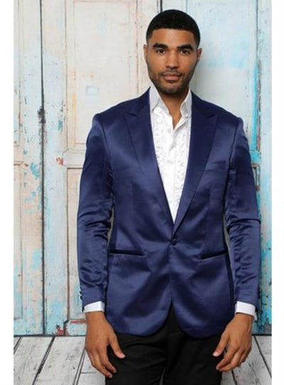 Mens Shiny Blazer
