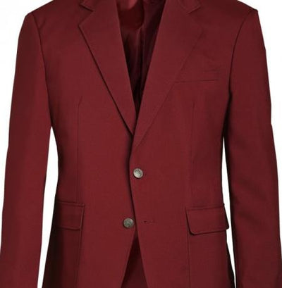 Mens Blazer Burgundy
