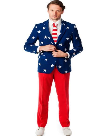 American Flag Blazer - American Flag Sport Coat