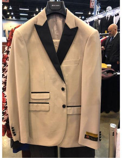 Beige Tuxedo - Tan Wedding Suit