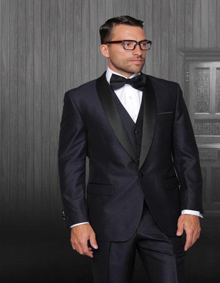 Cobalt Blue Tuxedo Suit