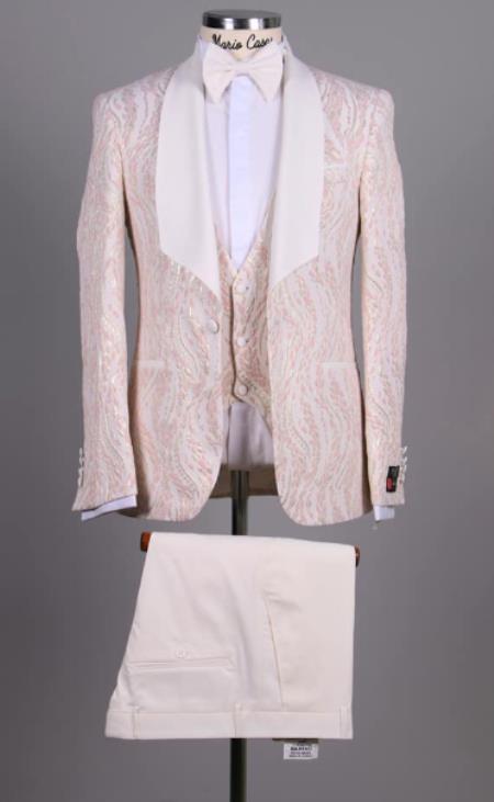 Mens Suit White