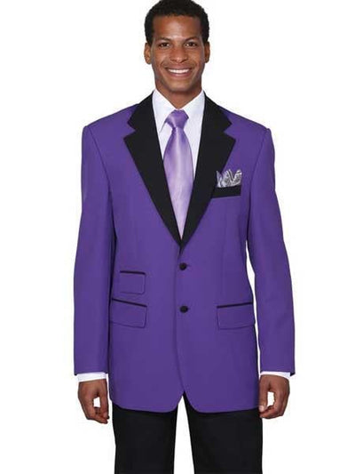 Mens Purple Tuxedo With Pants and Bowtie Package