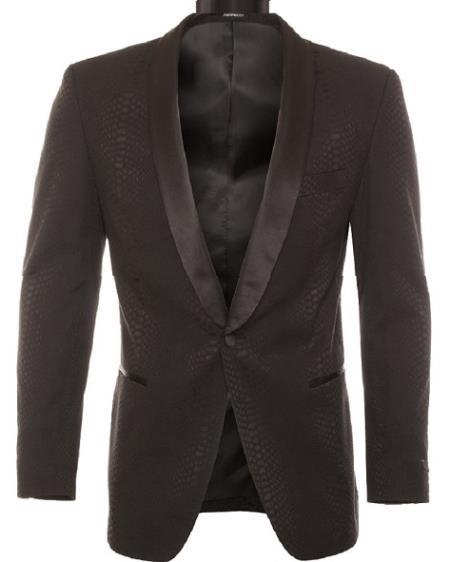 Mens Exotic Print Jackets