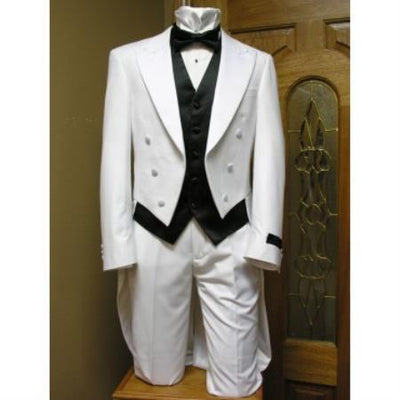 White Groom Tuxedo