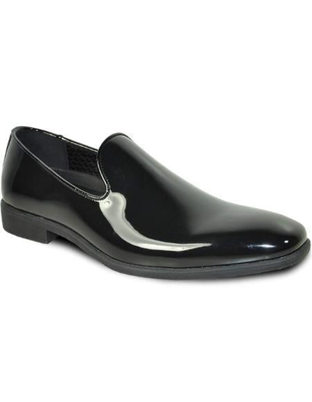 Men's Black Tuxedo Shoes