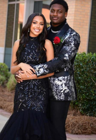 Black and Silver Blazer - Paisley Black and White Tuxedo With Matching Bowtie