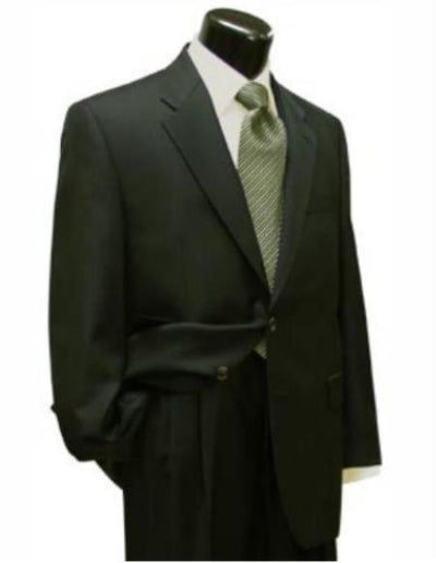 48 Short Suit - Mens Olive Green Suits 48s