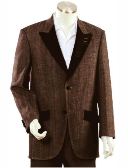 Brown Tuxedo