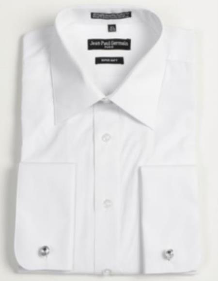 20 Inch Neck Dress Shirts in White
