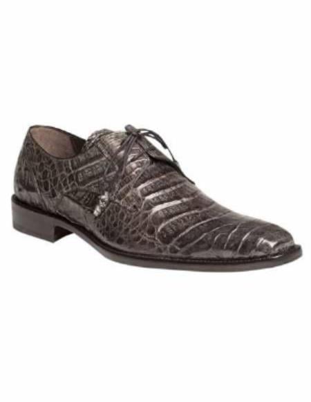 Mens Grey Dress Shoe