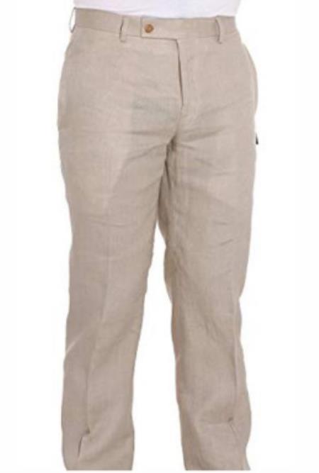 Mens Ivory Dress Pants - Cream Pants - Off White Slacks