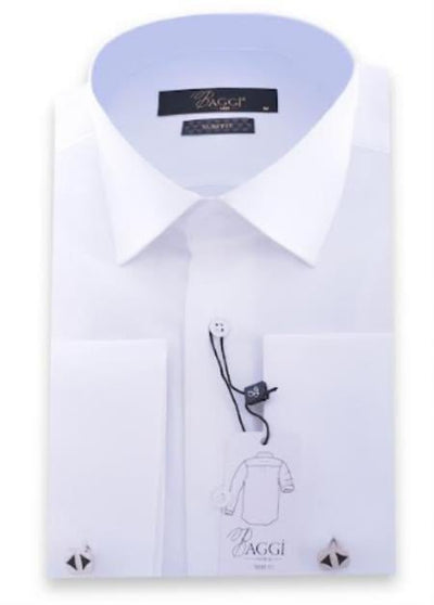 Mens Tuxedo Dress Shirt - Groom Shirt