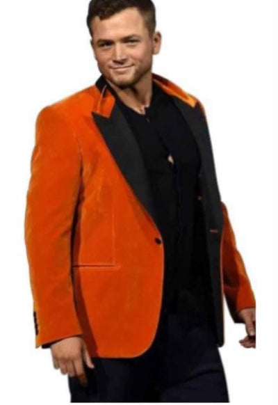 Bright Orange Suit With Pants - Light Orange Suit