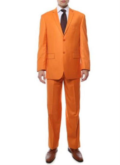 Bright Orange Suit With Pants - Light Orange Suit