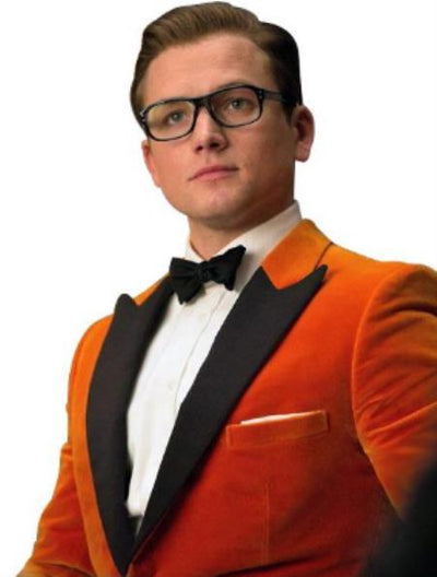 Bright Orange Suit With Pants - Light Orange Suit