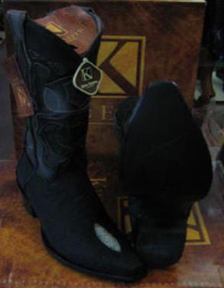 Mens Cowboy Boots Size 13 Black