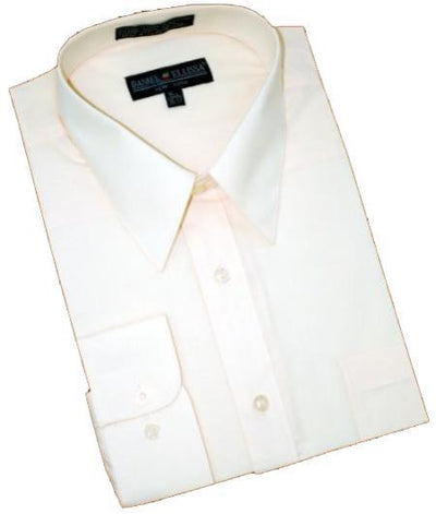 Wedding Shirts For Groom - Groomsmen Dress Shirt Cream